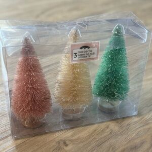 Bottle Brush Christmas Trees